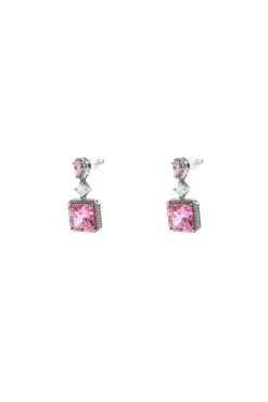 Remi Pink Embellished Earrings -Alamour Sale Store 104 0f07a4e9 e146 4d6c beea 0a78ed98c47d