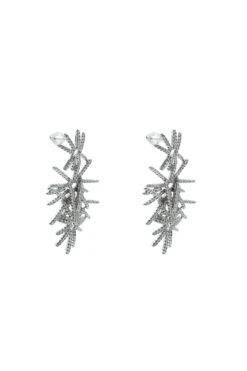 Anais Silver Statement Earrings -Alamour Sale Store 116 78268fe3 31d7 4aea 9251 60efa3455f32