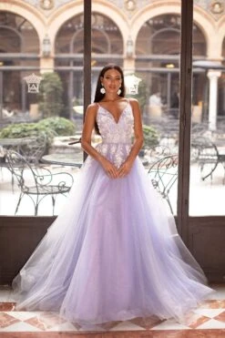 Ysabelle Tulle Gown - Lilac