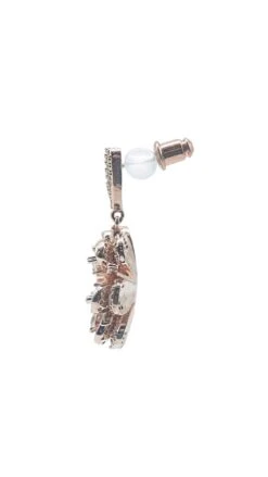 Edaline Rose Gold Flower Earrings 5 Edaline Rose Gold Flower Earrings -Alamour Sale Store 285 1803754a f780 483f 8137 ad112e3eded5