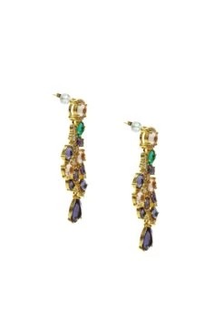 Marcelle Gold Embellished Statement Earrings 5 Marcelle Gold Embellished Statement Earrings -Alamour Sale Store 54 c1d44087 8258 4292 b984 0e3e5ed05241