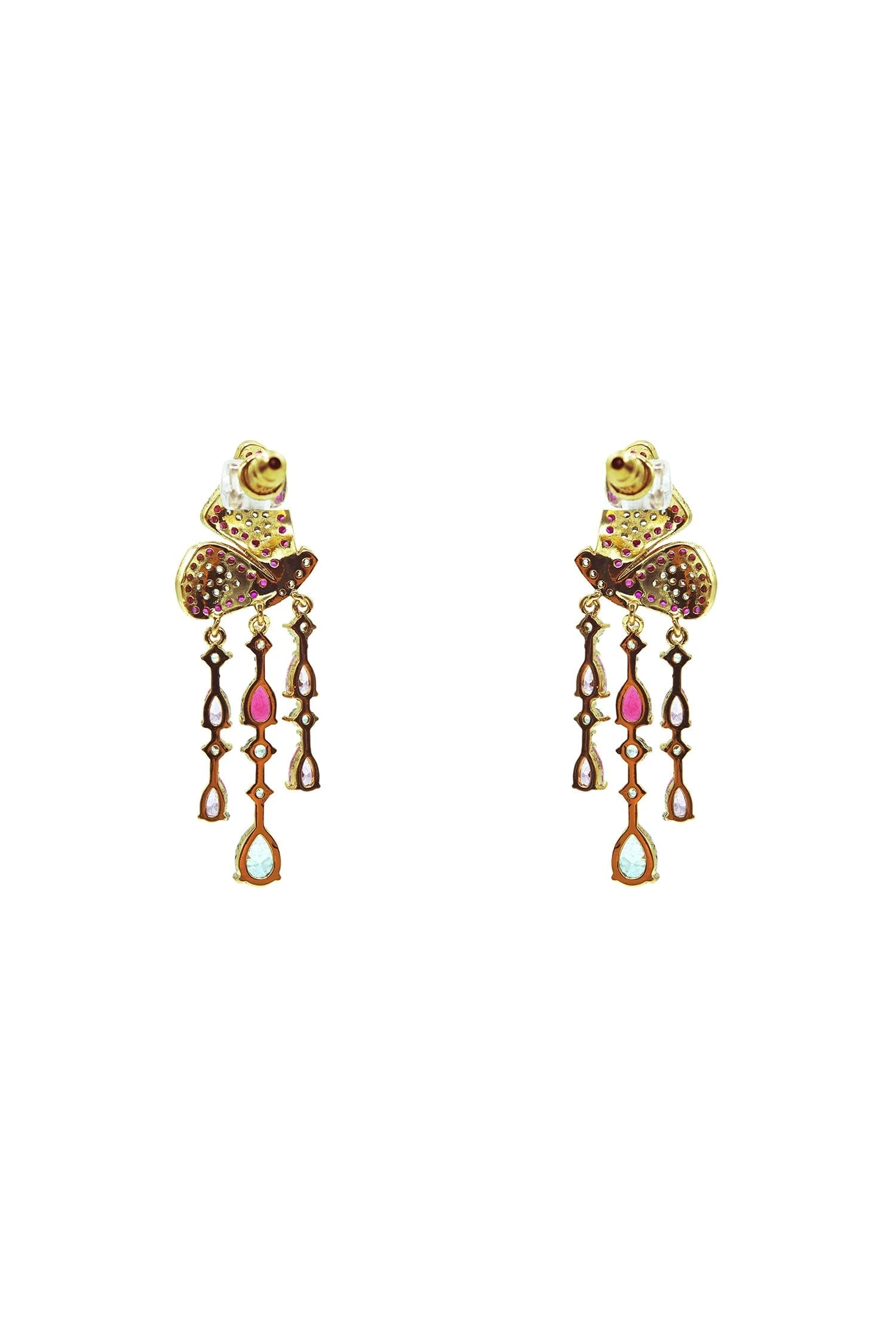 Mariposa Rosy Butterfly Earrings 2 Mariposa Rosy Butterfly Earrings - Image 2