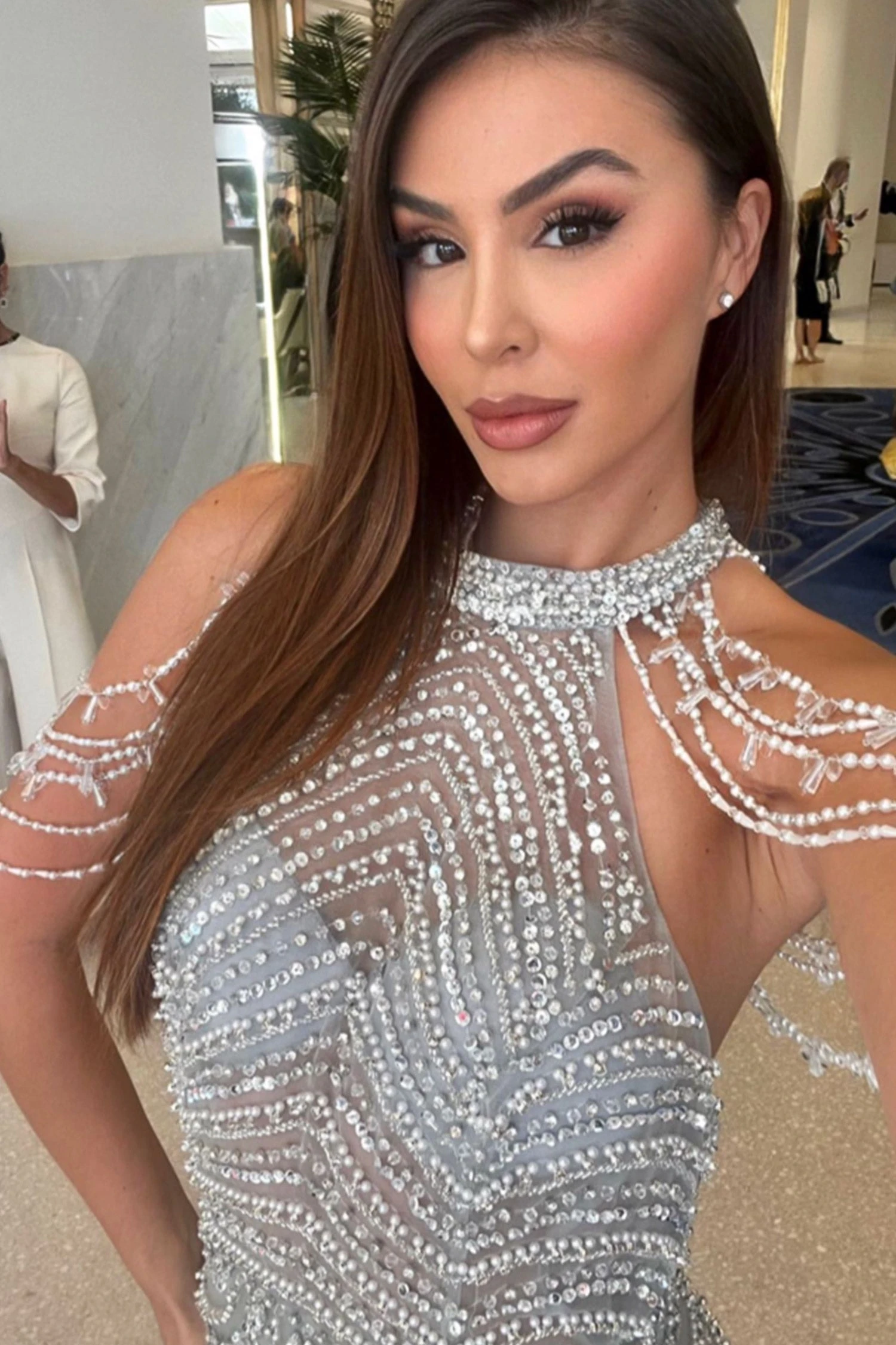 Armina Beaded Gown 3 Armina Beaded Gown - Image 3