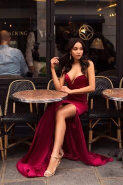 Mabelle - Deep Red -Alamour Sale Store ls47